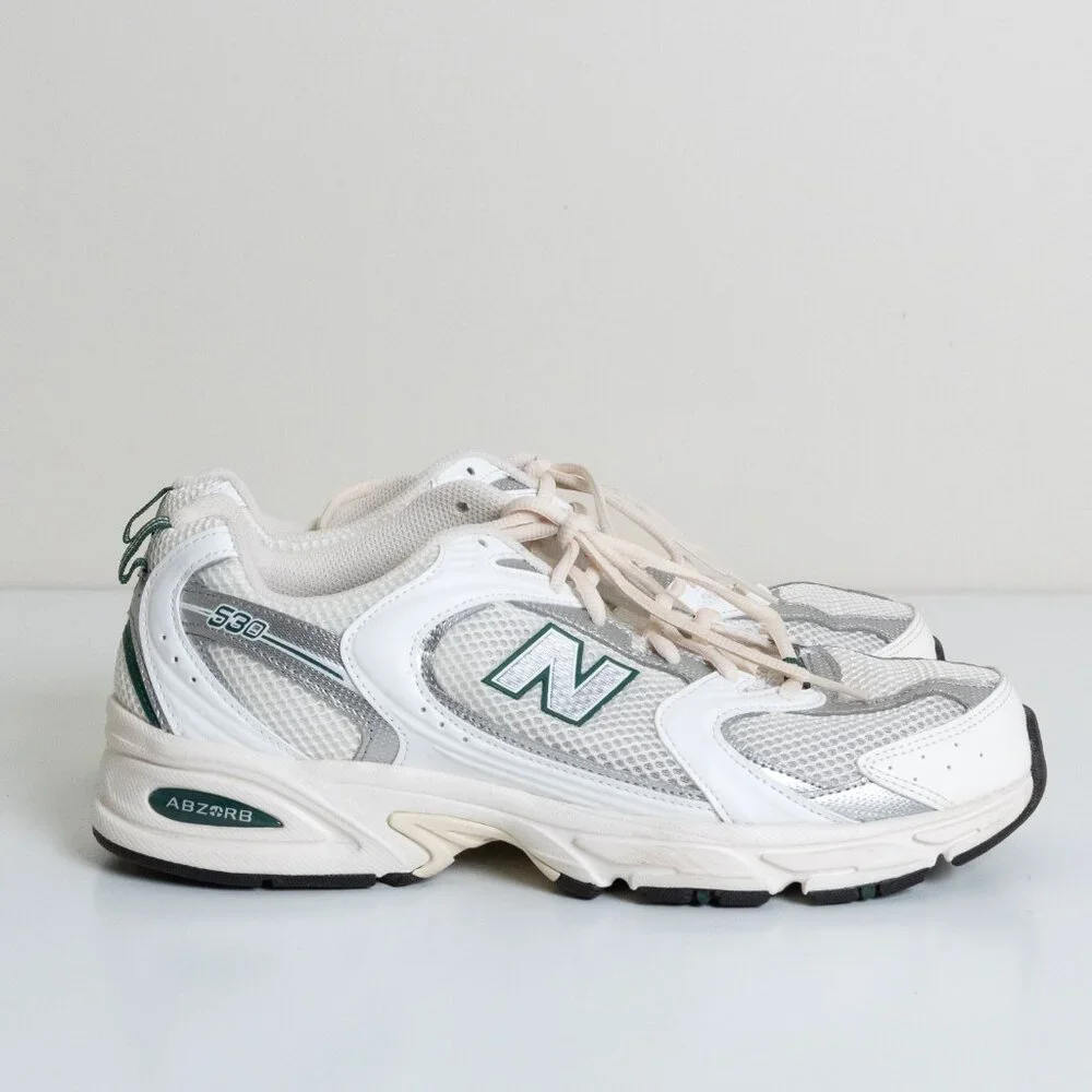 New Balance 530 Sea Salt Marsh Green - Picture 3 of 14